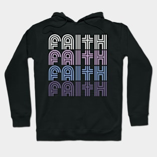 Faith Retro seventies style Hoodie